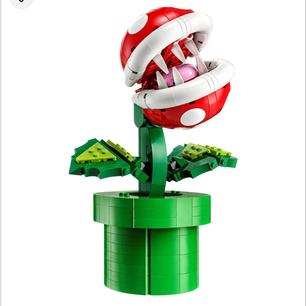 lego Mario piranha plant